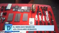 El mercado negro de los celulares robados