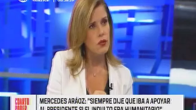 Mercedes Aráoz: “Se han visto sesgos políticos en la Comisión IDH”