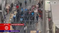 Mesa Redonda: Desalojan a vendedores ambulantes que tomaron jirón Cuzco 