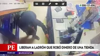 Mesa Redonda: Liberan a ladrón que robó dinero de una tienda