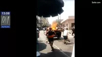 Mesa Redonda: Se registró un enfrentamiento entre ambulantes y fiscalizadores municipales