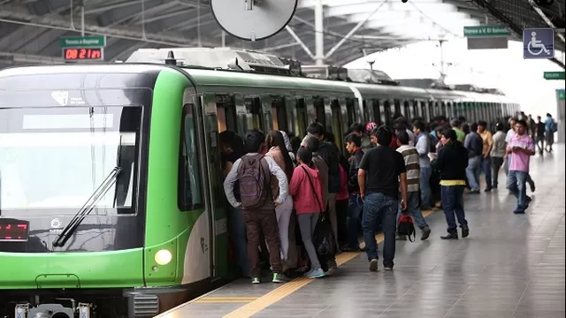 Metro de Lima cerrará tres estaciones este domingo por obras