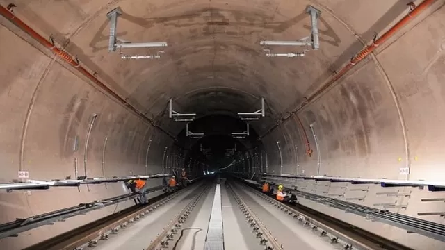 Obras de Línea 2 del Metro de Lima. Foto: @MetroLimaCallao