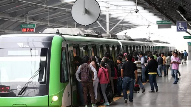 Metro de Lima: Foto referencial: Andina