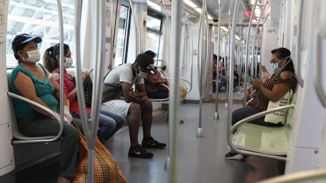 Metro de Lima: Protector facial no será obligatorio en el sistema de transporte
