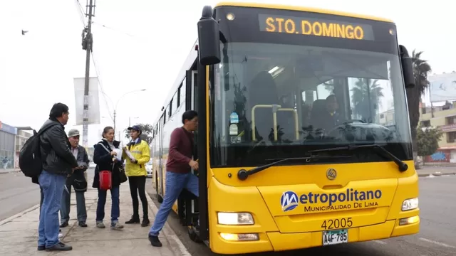 Metropolitano: Se restablece desde hoy el servicio de los buses alimentadores