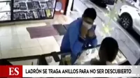  México: Ladrón se traga anillos de oro para no ser descubierto