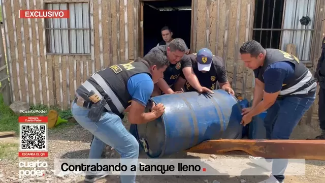 Miles de galones de combustible de contrabando ingresan al Perú desde Ecuador