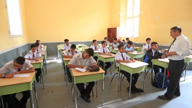 Alumnos podrán trasladarse de colegios particulares a nacionales. Foto: Andina
