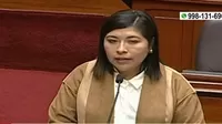 Ministra Betssy Chávez presenta denuncia constitucional contra la Fiscal de la Nación