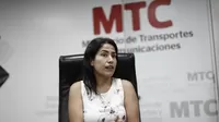 Ministra de Transportes niega interés político en modificación del reglamento de la ATU