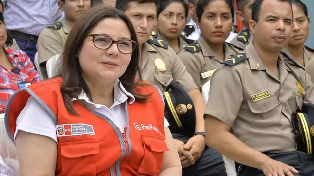 Ana María Mendieta, ministra de la Mujer y Poblaciones Vulnerables. Foto: Mimp