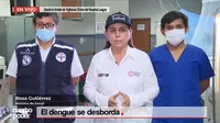 Ministra de Salud sobre desborde de dengue en Piura: “Estamos intensificando el trabajo”