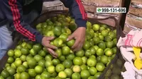 Ministro de Economía dijo que alza del precio de limón es una "situación transitoria"