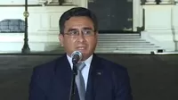 Ministro Huerta sobre equipo especial PNP que formó González para capturar a prófugos: “Vamos a evaluar”