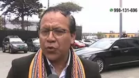 Ministro Sánchez se pronunció sobre llamadas a Bruno Pacheco
