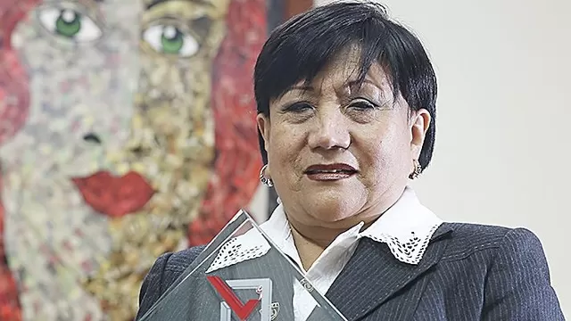 Delia Atuncar Irribari. Foto: El Peruano