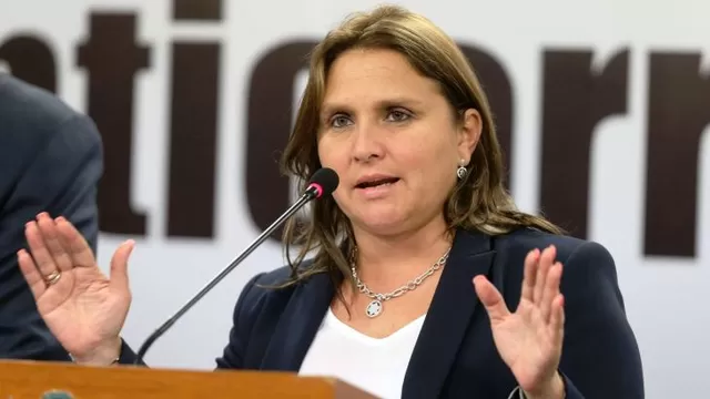 Marisol Pérez Tello, ministra de Justicia. Foto: Andina