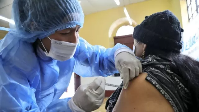 Jornada de vacunación. Foto referencial: Andina / Difusión