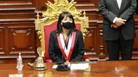 Mirtha Vásquez llegó al Congreso para sustentación del presupuesto 2022
