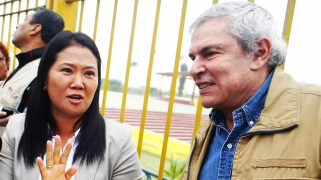 Luis Castañeda y Keiko Fujimori se reunieron hoy en la tarde. Foto: El Comercio