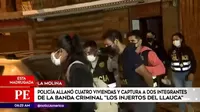 La Molina: La PNP capturó a dos integrantes de la banda Los Injertos del Llauca