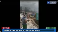 La Molina: Reportan incendio en una vivienda en Musa