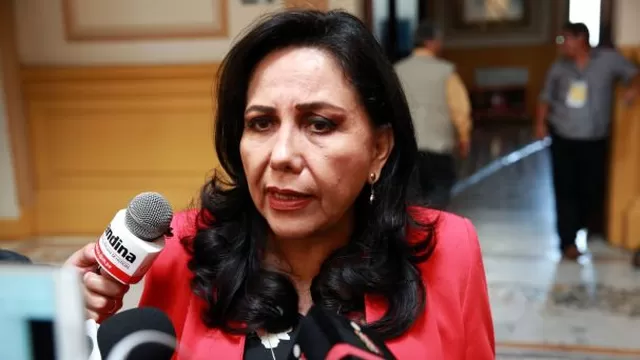 Congresista Gloria Montenegro. Foto: Agencia Andina