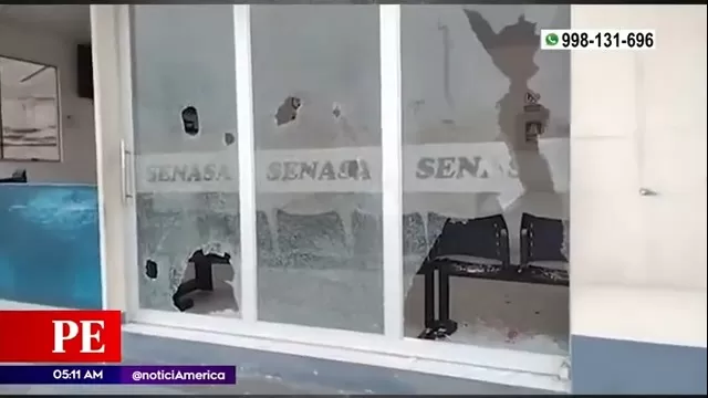 Moquegua: Vándalos atacaron instalaciones de Senasa