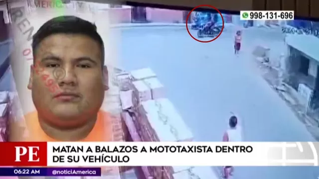 Mototaxista fue asesinado por presuntos sicarios en el Rímac