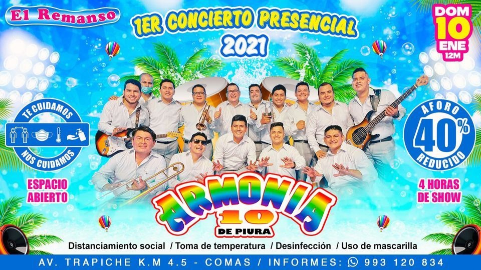 Municipalidad de Comas aclaró que aún no autoriza concierto de Armonía 10