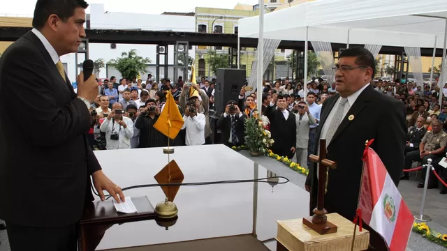 Alcalde de La Victoria. Foto: Agencia Andina