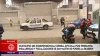 Municipio de Independencia cierra avícola por insalubre y San Martín de Porres la reabre