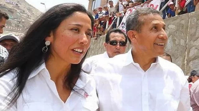Nadine Heredia y Ollanta Humala. Foto: Agencia Andina