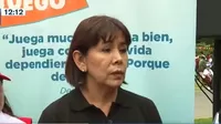 Ministra Tolentino: "Velaremos para que no prescriban los delitos de feminicidio"