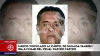 Narco vinculado al cártel de Sinaloa también iba a fugar de Castro Castro por el túnel