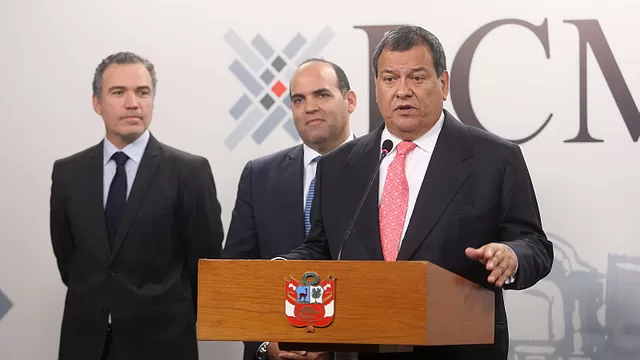 Ministro Jorge Nieto. Foto: PCM