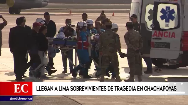Niños heridos en accidente en Chachapoyas llegaron a Lima