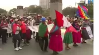 Una nueva manifestación se registra en el Centro de Lima