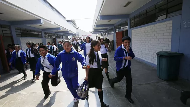 Ministerio de Educación se pronunció sobre matrículas en colegios. Foto: El Comercio