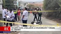 Nuevo Chimbote: Sicario mató a balazos a colombiano y grabó el crimen