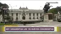 EN VIVO| Congreso 2021-2026: Nuevos parlamentarios juran al cargo hoy