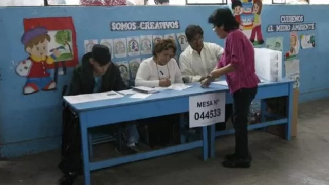 Elecciones se llevarán a cabo el próximo 7 de octubre. Foto: Referencial/peru21.pe