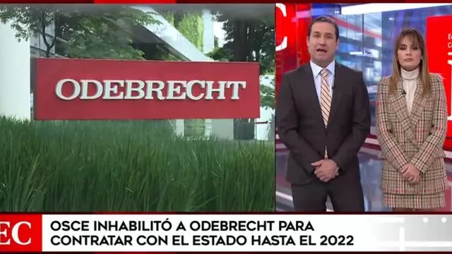 Odebrecht: inhabilitan a constructora para contratar con el Estado hasta el 2022