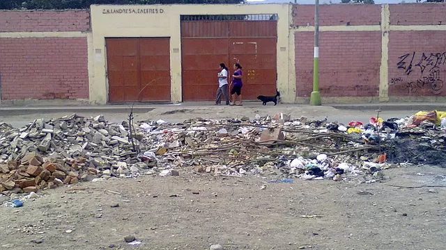 Basura en calles de Lima. Foto: blog Noticias de lima norte
