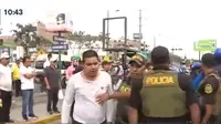 Los Olivos: Chofer intentó darse a la fuga y agredió a policías en operativo
