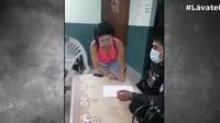 Los Olivos: Extranjera escupió a mujer que le pidió usar bien la mascarilla