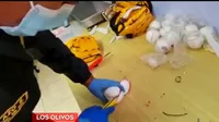Los Olivos: Hallan droga camuflada en pelotas de béisbol, zapatos y libros