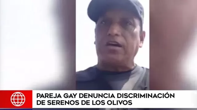 Los Olivos: Pareja gay denuncia discriminación por parte de agente del serenazgo