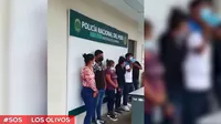 Los Olivos: Policía capturó a banda que robaba celulares a pasajeros de combis